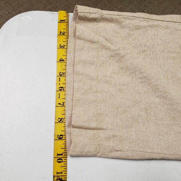 Old Navy Womens Taylor Wide Leg Linen Pants Size L Coastal Beachy Quiet Luxury - Picture 8 of 10